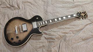 Обзор допиленной китайской реплики Gibson Les Paul Custom Серый бёрст