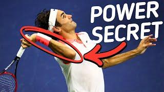 Hidden Shoulder Tip for HUGE Serves - Tennis Lesson