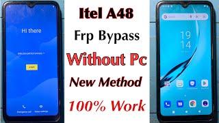 Itel A48 FRP Bypass Without Pc Easy Method | itel a48 frp bypass