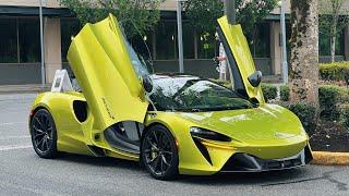 New McLaren Artura: Engine sounds and acceleration