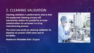 Validation and its Importance in Pharma industry