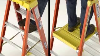 Werner Ladder - PD6200 Series Podium Ladder Features & Benefits