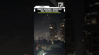 Israel vs Iran Day 5: Siren sounds, missiles seen flying, intercepted in skies as tensions escalate