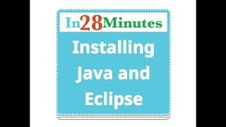 0 - Overview - Installation Java, Eclipse and Maven