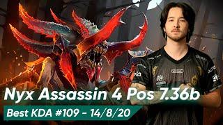 Tofu NYX ASSASSIN 7.36 SUPPORT 4 Pos | Dota 2 Pro Gameplay