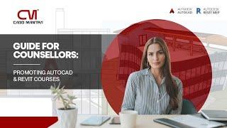 Revit & AutoCAD Course Info for Counsellors | Student Guidance Tips