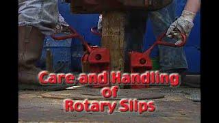 Rotary Slips Care and Handling #Rig_Inspection_Workshop