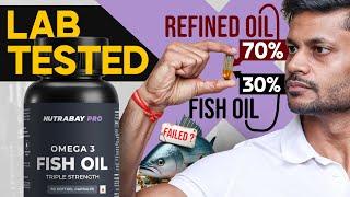 NUTRABAY FISH OIL TRIPLE STRENGTH AT INR 549 || LAB TESTED BY TRUSTIFIED #review #fitness #health