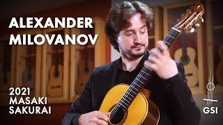 Heitor Villa-Lobos' "Étude No. 2" performed by Alexander Milovanov on a 2021 Masaki Sakurai "PC"