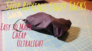 HOW TO MAKE HUNTING GEAR DIY// Stuff Sack Build// EASY TO MAKE// FULL TUTORIAL