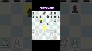 Checkmate with QUEEN AND BISHOP #chess #chessgame #puzzle #checkmate #games #shorts