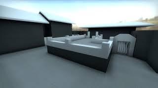 csgo de_green progression : CT-spawn , Mid , T-spawn , A-short art