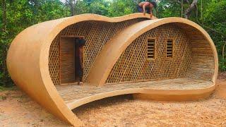 100 Days Building A Modern Underground Millionaire House Using Primitive Tools