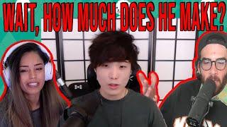 HasanAbi defends sykkuno after backlash ft. Valkyrae (twitch earnings leak)