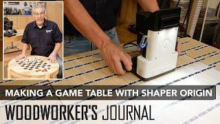 Making a Game Table with the Shaper Origin Router