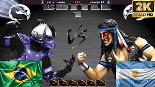 Ultimate Mortal Kombat 3 -  extrememko   VS    charlys13