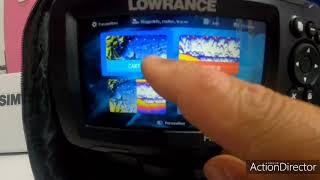 réglage de base lowrance Hook reveal