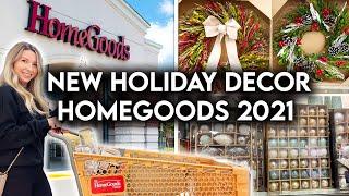 HOMEGOODS SHOP WITH ME CHRISTMAS 2021 | NEW HOLIDAY DECOR