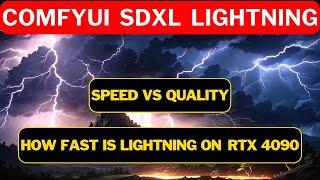 ComfyUI SDXL Lightning Performance Test | How & Which to Use | 2,4,8 Steps