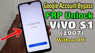 ViVO S1 (1907) FRP Unlock/ Google Account Bypass 2020 (Without PC)