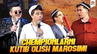 Million jamoasi - Chempionlarni kutib olish marosimi