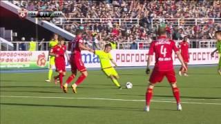 Alan Dzagoev's goal. FC Ufa vs CSKA | RPL 2015/16