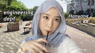 first week of uni - seoul campus (classes, halal grocery shopping, facials)