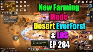 Black Desert Mobile New Farming Mode Desert EverForst & LOS EP 284