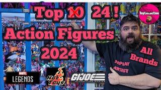 Top 10 Action Figures of 2024 All Brands | Marvel Legends | Mondo | GI Joe Classified & More !!