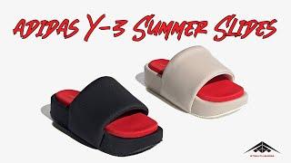 adidas Y 3 Summer Slides Exclusive Look & Release Date + Price 2021