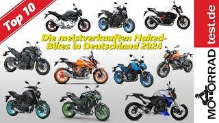 Die meistverkauften Naked-Bikes 2024 | Welches waren die beliebtesten Nakedbikes in Deutschland '24?