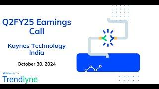 Kaynes Technology India Earnings Call for Q2FY25