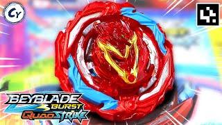 Unboxing ZEAL ACHILLES A8 + QR CODE Beyblade Burst Quad Strike