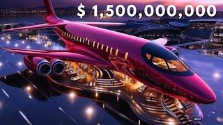 INSIDE MOST EXPENSIVE PRIVATE JETS IN THE WORLD