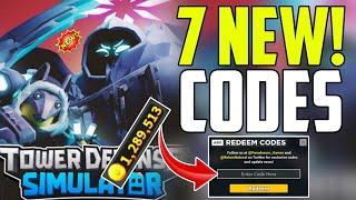 ️WINTER UPDATE!!️️ TOWER DEFENSE SIMULATOR ROBLOX CODES 2025 - TOWER DEFENSE CODES 2025 - TDS