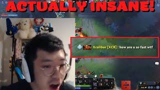 Xcalibur Can't Belive How Fast  Yatoro Is - Dota 2