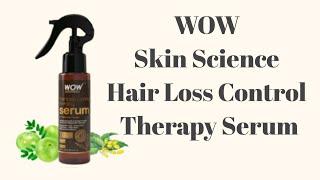 WOW Skin Science Hair Loss Control Therapy Serum | Best Hair Shine Serum | Hair Care