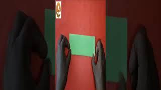 How to make a paper Peacock#shorts