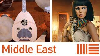 Making music using Middle Eastern instruments