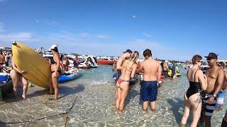 Sandbar fun with friends tbt