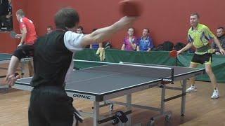 Сергей СИМОНОВ vs Вадим БАРЫШНИКОВ, Турнир Master Open, Настольный теннис, Table Tennis