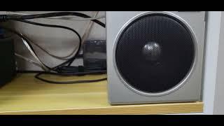 2024年5月13日Technics SB-F2 sound test / TEAC CR-H101DAB