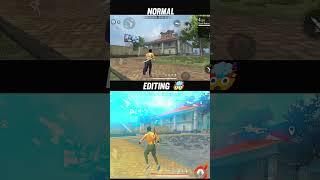 Normal  Editing_ FREE_FIRE_SHORT EDIT #shorts #viral