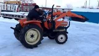 Японский мини трактор kubota L2202DT - kotamoto.ru - японские трактора и шины.