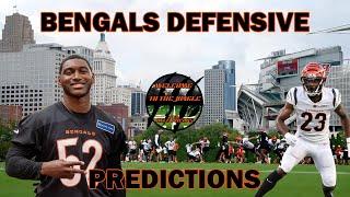 Predicting the Cincinnati Bengals' DEFENSIVE roster in 2024