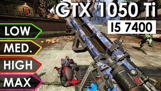 Apex Legends | GTX 1050 Ti + i5-7400 | Low vs. Medium vs. High vs. Ultra | 1080p