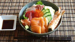 Chirashi Sushi Recipe - Japanese Cooking 101