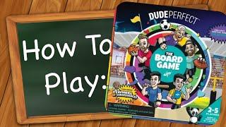 How to play Dude Perfect The Board Game (Triple S Games parody)