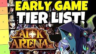 EARLY GAME TIER LIST!!! [AFK ARENA]