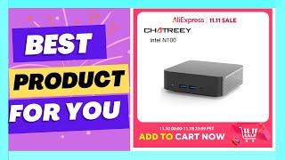 Chatreey T9 Mini PC Intel Alder Lake N100 Ultra Small Pocket Computer